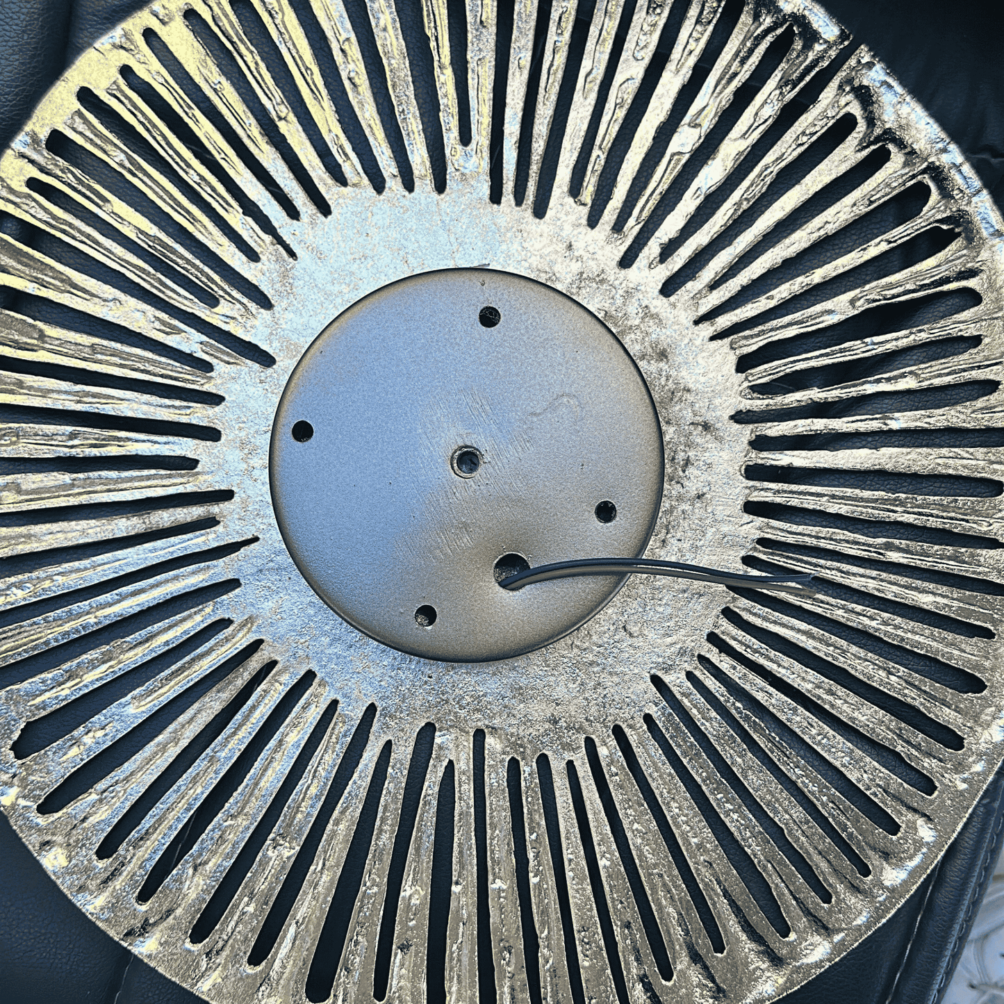 Adams - Sunburst Cast Aluminum Wall Sconce