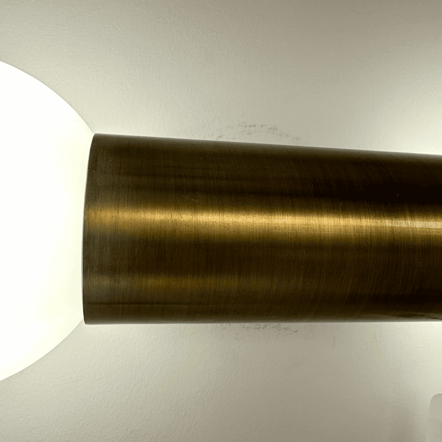 Double Globe Brass Wall Sconce – Minimalist Modern Wall Light