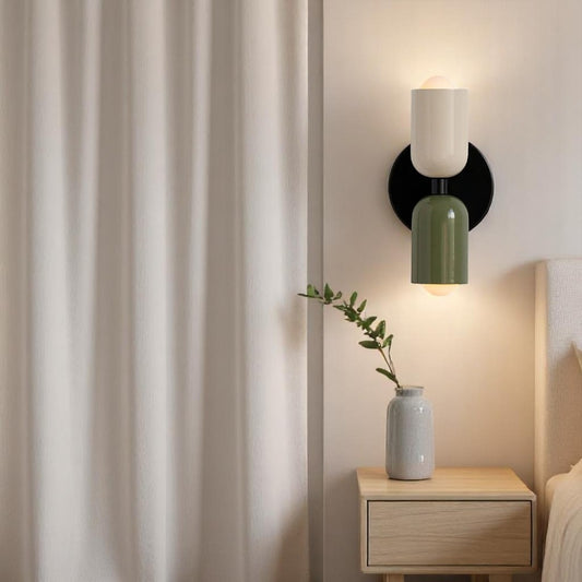 Minimalist Dual-Head Wall Sconce