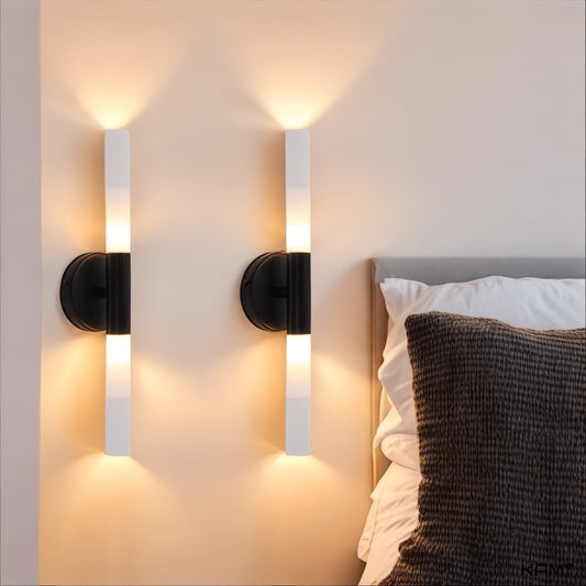 Handmade Modern Gold Wall Sconce - G9 Bulb, Color-Changing, Custom Sizes, Free Shipping, Voltage Compatible, Minimalist Design