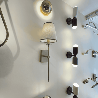 Elegant Fabric Shade Wall Sconce for Warm, Stylish Interiors