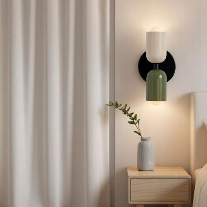 Minimalist Dual-Head Wall Sconce
