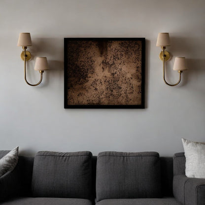 Dual Shade Fabric Wall Sconce