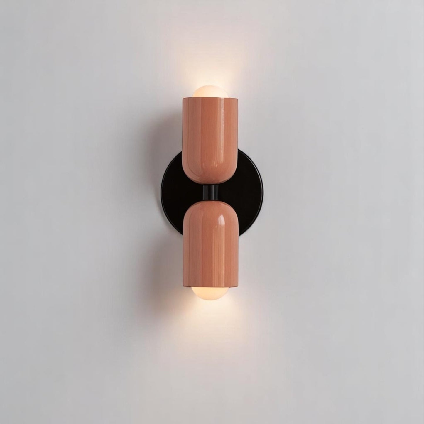Minimalist Dual-Head Wall Sconce