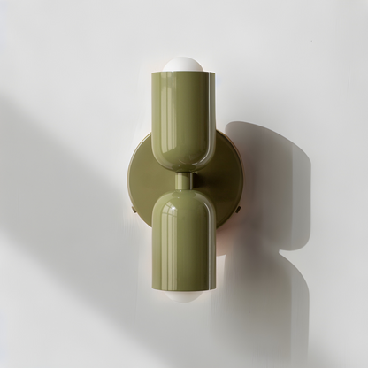 Minimalist Dual-Head Wall Sconce