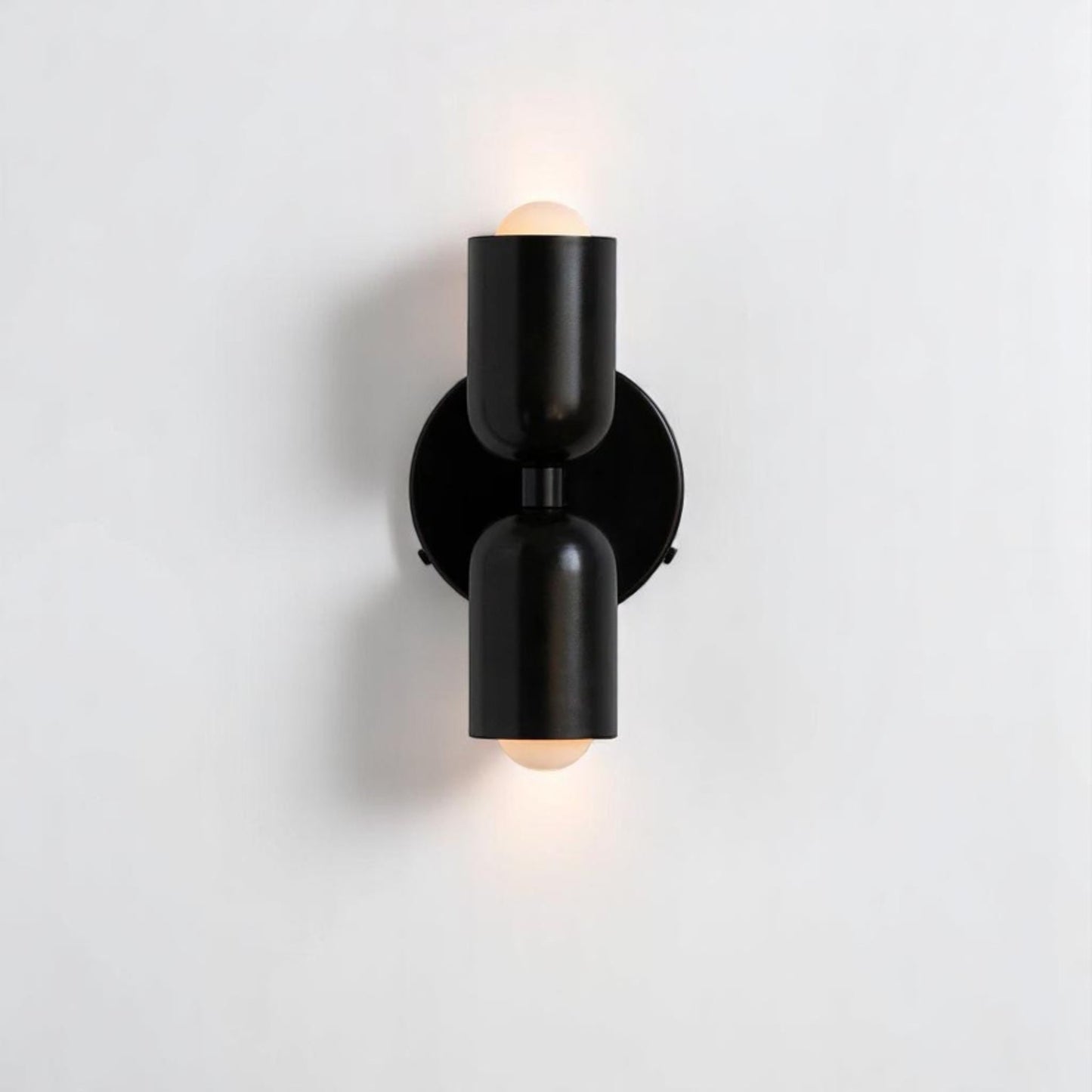 Minimalist Dual-Head Wall Sconce