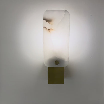 Square Marble Lamp