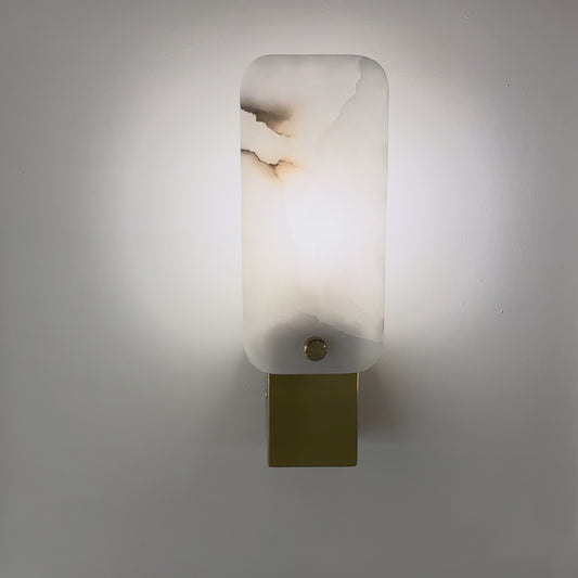 Square Marble Lamp
